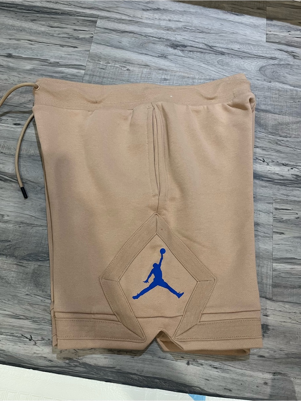 Jordan Tan Sweatshirt with Subtle Stitch Detailing